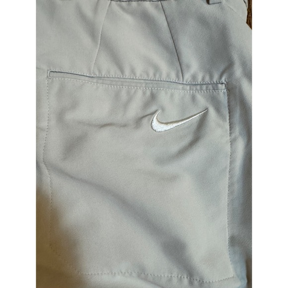 Nike Dri-FIT Golf Pants Mens 32x32 Light khaki Flat Front Performance Trouser - Picture 5 of 9